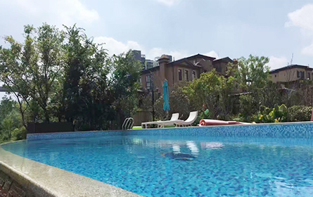 AQUA: Swimming Pool of Longhu Linxiwan Private Villa in Zhengzhou
