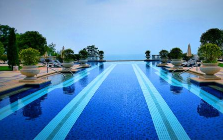 AQUA: Swimming Pool of Longhu Linxiwan Private Villa in Zhengzhou
