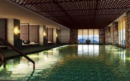 AQUA: Swimming Pool of Longhu Linxiwan Private Villa in Zhengzhou