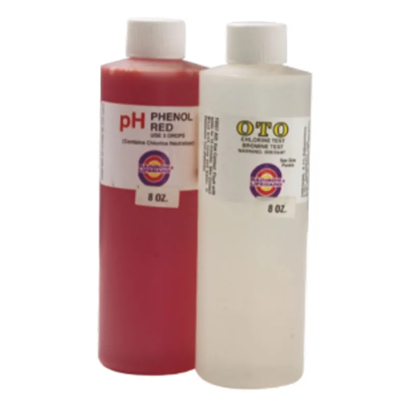 Swimming Pool Cleaning AQ-9077(PH)-9078(CL) 8 Ounce Reagents