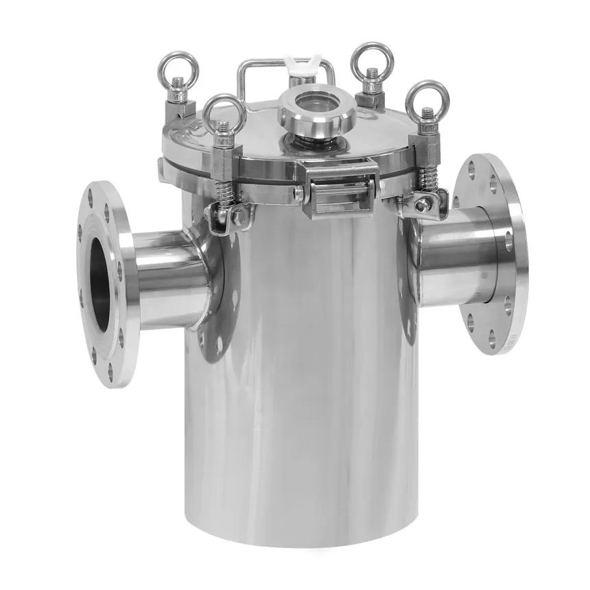 YV-50-250 Stainless Steel Quick Opening Hair Strainer