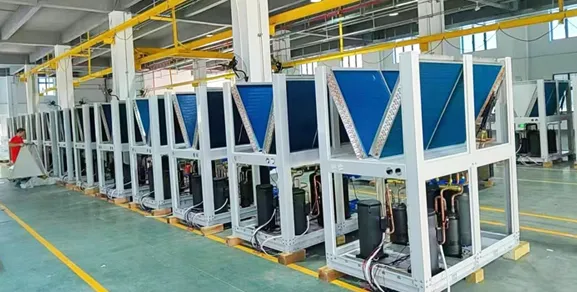 swimming pool heat pump chiller of factories