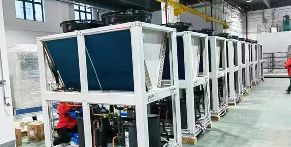 swimming pool heat pump chiller of factory
