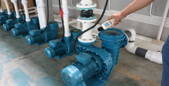 swimming pool pump of use