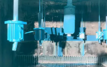 AQUA Swimming Pool Motor Spray Painting